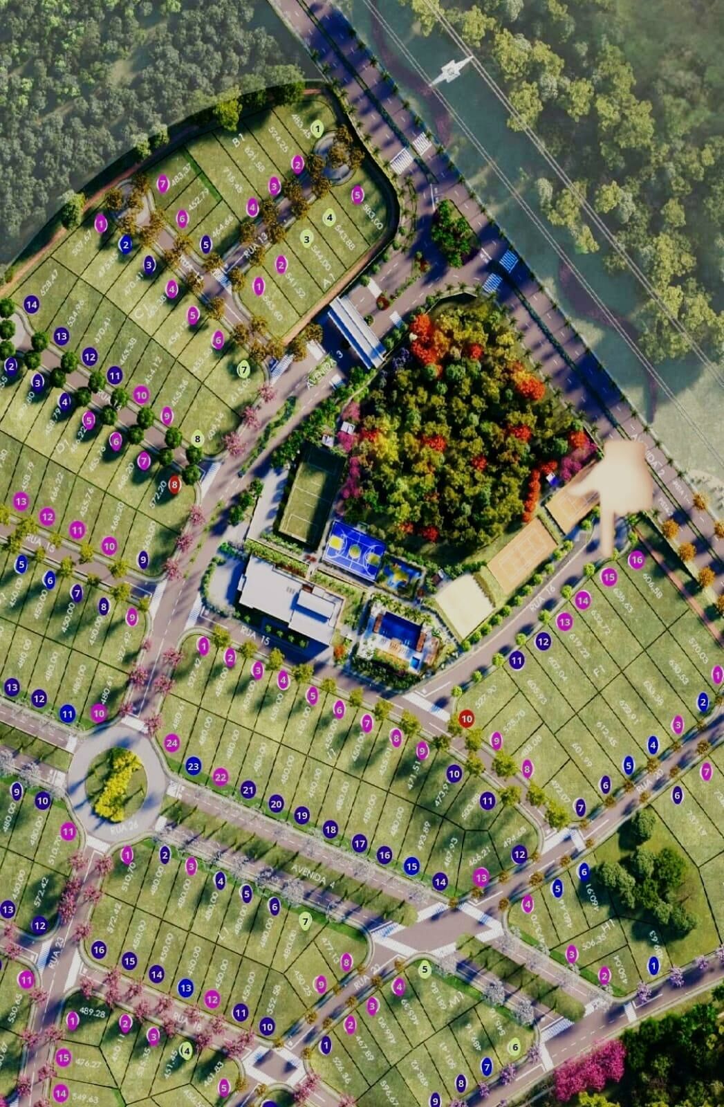 Imagem do imóvel Belissimo Lote 638,63 m² Ao lado do clube Q-F1